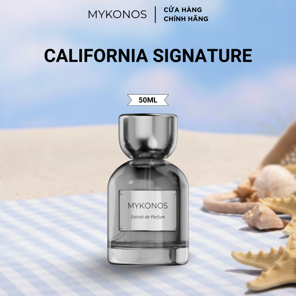 Nước hoa unisex Mykonos California Signature - Extrait de Parfum - 50ml ...