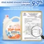 Can Nước Giặt TopGia 4.5KG 2 Vòi Tiện Lợi, Lưu Hương 100H, Dịu Nhẹ Kháng Khuẩn 99%