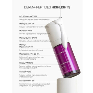 Serum Phức Hợp Peptides Tái Cấu Trúc Nền Da, Giảm Nhăn & Chảy Xệ Theramid Derma Peptides