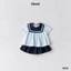 Set Bộ Polo Cho Bé Gái Obebi Dễ Thương Mặc Đi Học Đi Chơi Cho Bé Từ 8 - 22kg SB40