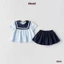 Set Bộ Polo Cho Bé Gái Obebi Dễ Thương Mặc Đi Học Đi Chơi Cho Bé Từ 8 - 22kg SB40