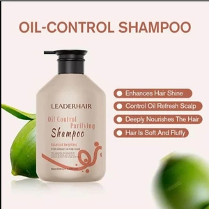 T87_ Dầu gội leaderhair Oil Control Purifying Shampoo chai 330ml (cân bằng dầu)