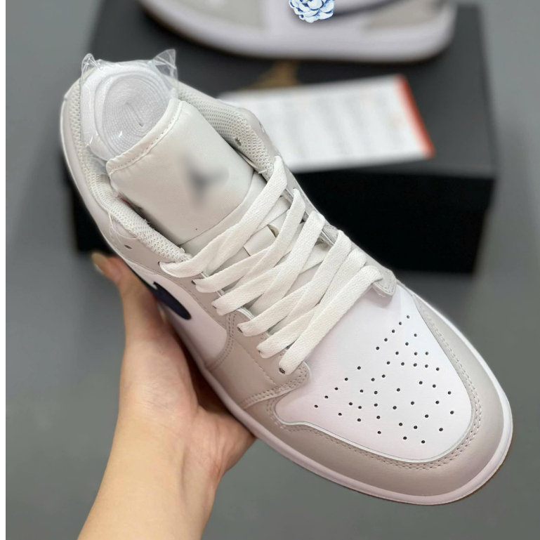 (Tăng 1 Size) Giày Thể Thao Cổ Thấp Xám Đế Nâu, Giày Sneaker Nam Nữ Thời Trang Cao Cấp Full Box JA16