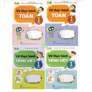 Sách - Vở thực hành Toán Tiếng việt 1 (Kết nối tri thức với cuộc sống)