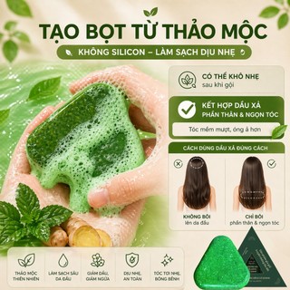 Combo 2 Xà Phòng Gội Đầu Tân Cương Chính Hãng - Xà Phòng Thảo Dược Cỏ Usma Giảm Dầu Giảm Gàu