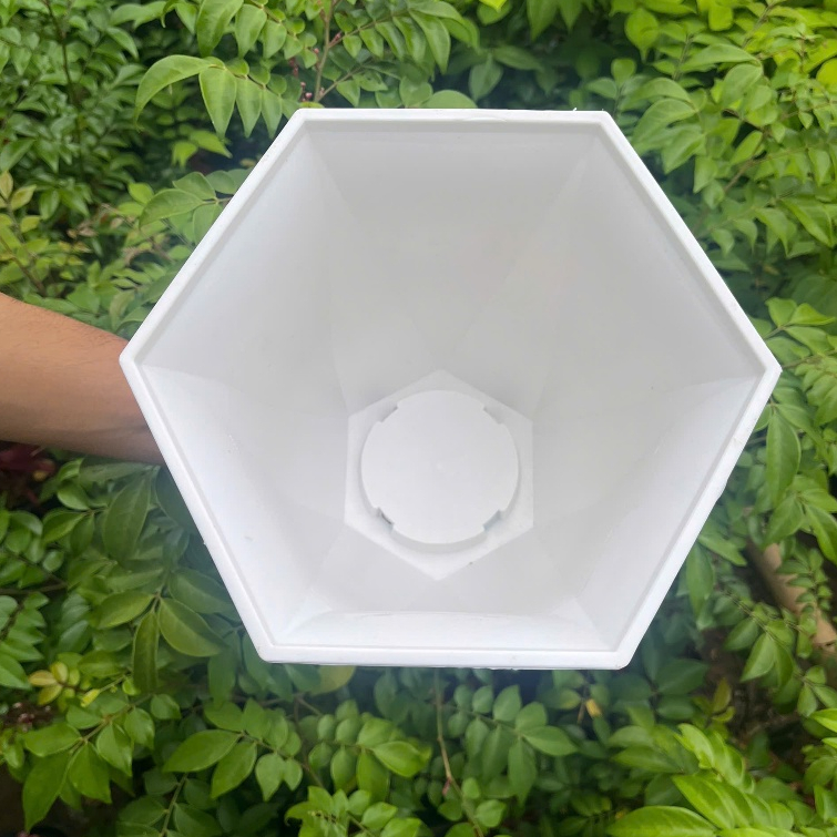 Chậu cây linh lan 3 size – Chậu trồng cây nhựa bền đẹp, form cao thoáng, thoát nước tốt