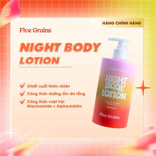 [Give Grains] KEM DƯỠNG THỂ BAN NGÀY NÂNG TONE DA BODY FIVE GRAINS NIACINAMIDE BODY LOTION