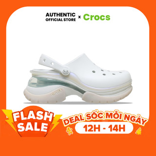 | 100% 𝘾𝙝í𝙣𝙝 𝙃ã𝙣𝙜 | Giày Clog 𝖢𝖱.𝖮𝖢𝖲 Nữ Unisex Super Bae Classic 'Moonlight'