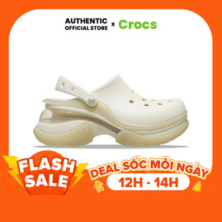 | 100% 𝘾𝙝í𝙣𝙝 𝙃ã𝙣𝙜 | Giày Clog 𝖢𝖱.𝖮𝖢𝖲 Nữ Unisex Super Bae Classic 'Summit White'