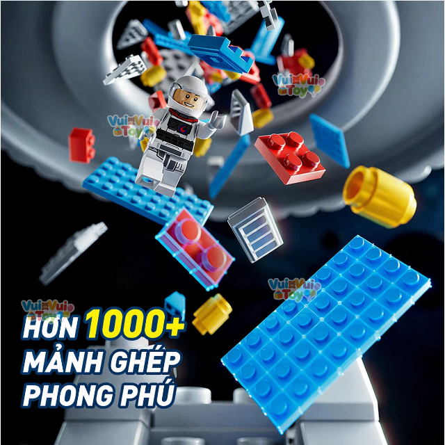Bộ lắp ráp mô hình tàu vũ trụ – Rèn luyện sự tập trung và khả năng khéo léo