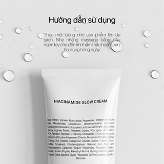 Kem Dưỡng Giúp Làm Sáng Da Và Chống Lão Hóa Transparent Lab Niacinamide Glow Cream
