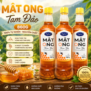 Mật Ong EuFood Tam Đảo 860g Nguyên Chất, Thơm Ngon Bổ Sung Dinh Dưỡng Cao Tốt Cho Sức Khỏe