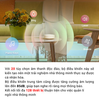Bộ Điều Khiển Trung Tâm A3-R200, Hỗ Trợ Matter và Apple Homekit, Cảnh Báo Bằng Âm Thanh 85dB