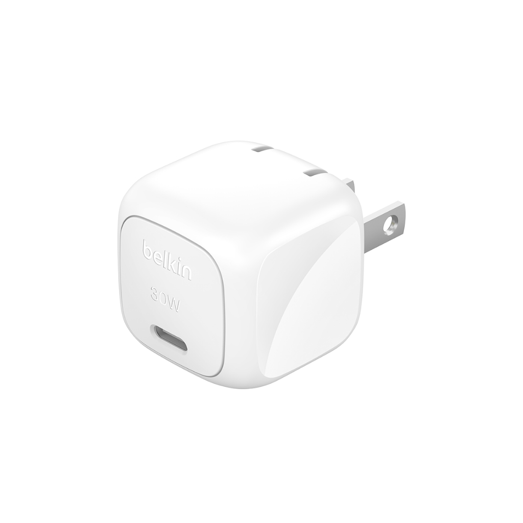 Củ sạc nhanh Belkin 30W USB-C chuẩn PD PPS nhỏ gọn 1 cổng cho iPhone 15 iPad Air chính hãng BH 2 năm | BigBuy360 - bigbuy360.vn