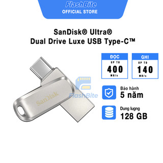 USB 3.2 OTG SanDisk Ultra Dual Drive Luxe SDDDC4-G46 upto 400MB/s 32GB/64GB/128G/256GB Bảo hành 5năm