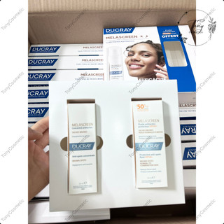Set Tinh Chất Nám Ducray Melascreen 30ml và Kem Chống Nắng 50ml Giúp Sáng Da, Chống Lão Hóa