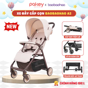 Xe Đẩy Cho Bé Đa Năng Baobaohao A2 Chính Hãng, Xe Đẩy Gấp Gọn Em Bé, Siêu Nhẹ An Toàn Tiện Lợi - Có Hỏa Tốc