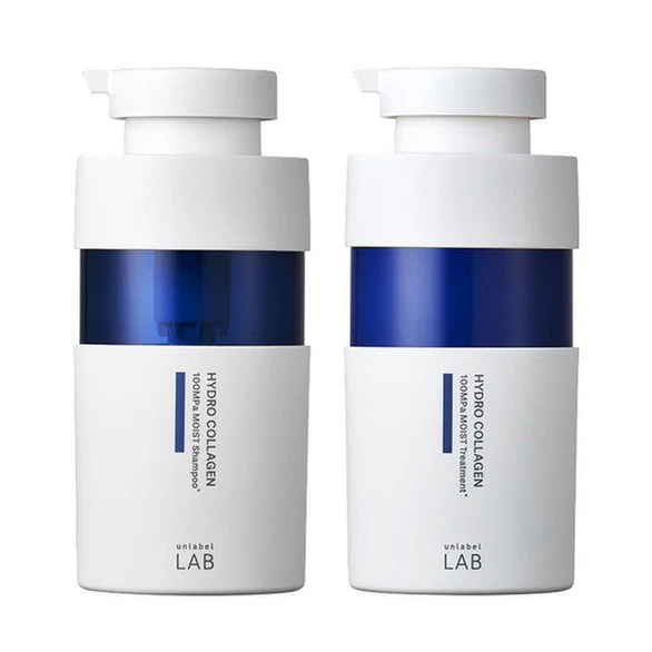Bộ Dầu Gội Xả Unlabel LAB Hydro Collagen 100MPa Dưỡng Tóc Mềm Mượt, Phục Hồi Tóc Hư Tổn Khô Xơ