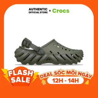 | 100% 𝘾𝙝í𝙣𝙝 𝙃ã𝙣𝙜 | Giày Clog 𝙲𝚛.𝚘𝚌𝚜 Unisex Echo 'Green'
