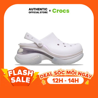 | 100% 𝘾𝙝í𝙣𝙝 𝙃ã𝙣𝙜 | Giày Clog 𝖢𝖱.𝖮𝖢𝖲 Nữ Unisex Super Bae Classic 'Grape Ice'