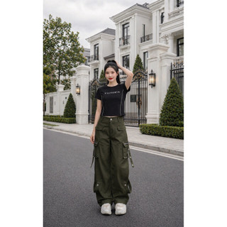 M10- Set quần kaki túi hộp phối áo phông Né thể thao hàng loại 1 (có lẻ quần)