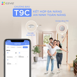Còi Báo Động Thông Minh T9C, Báo Động Phá Hoại, Cảnh Báo Tức thời