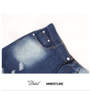 Quần Jeans MMESTLINE “FADED” form Straight Fit Premium Denim