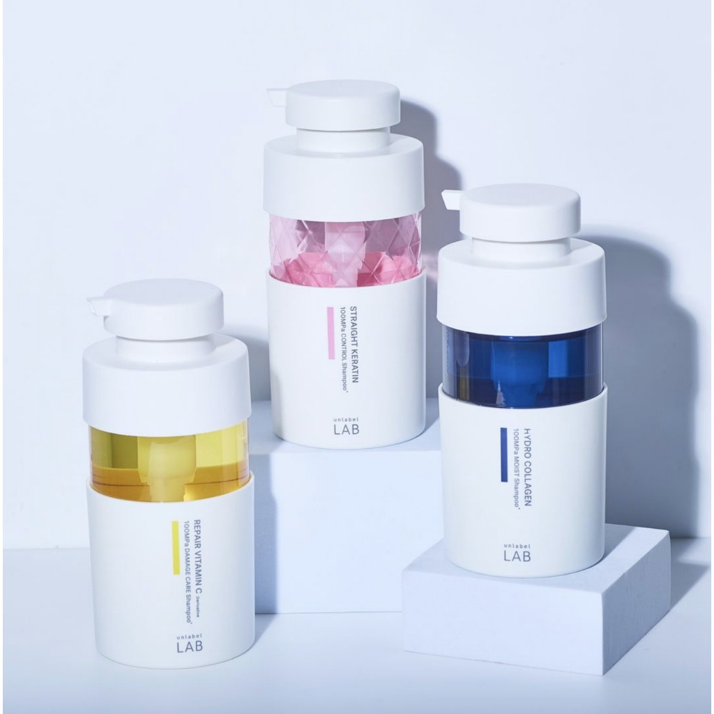 Bộ Dầu Gội Xả Unlabel LAB Hydro Collagen 100MPa Dưỡng Tóc Mềm Mượt, Phục Hồi Tóc Hư Tổn Khô Xơ