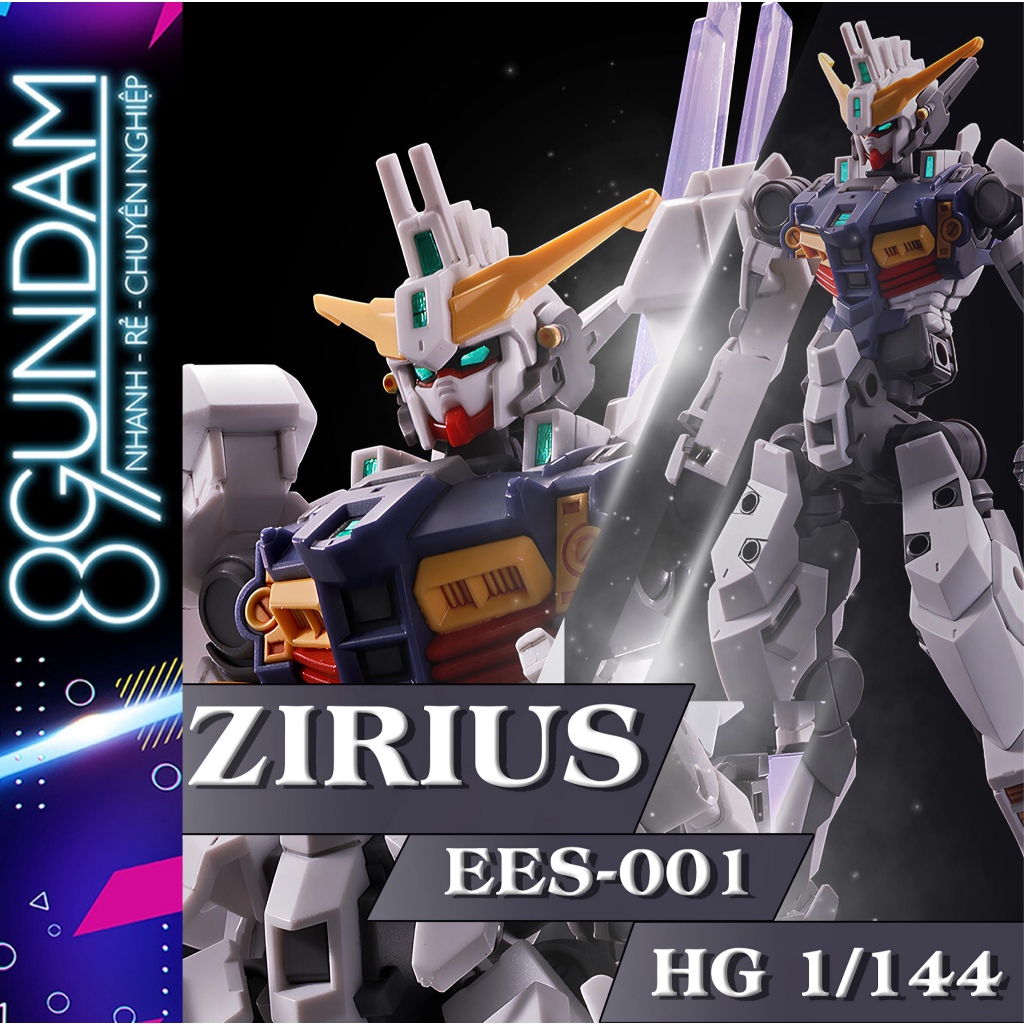 [CÓ SẴN] Mô Hình Lắp Ráp HG ESS-001 ZIRIUS Fighter | Shopee Việt Nam