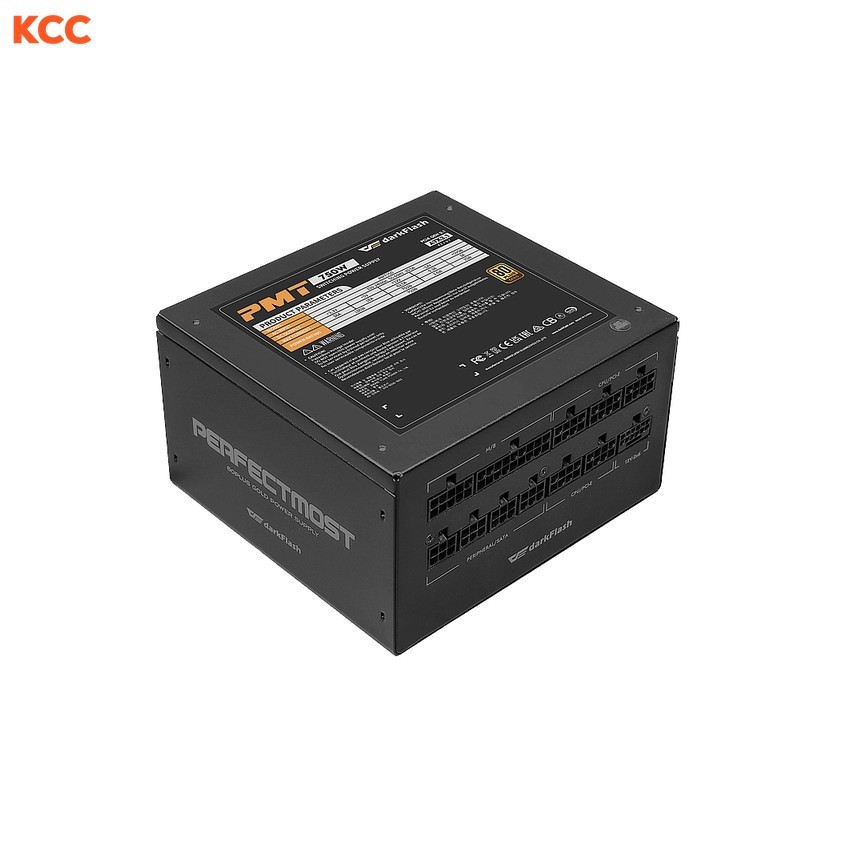 Nguồn Máy Tính Darkflash PMT750 - 750w Black (ATX 3.1 - PCIe 5.1 80 Plus Gold - Full Modul) chính hãng, bền bỉ 5 năm | BigBuy360 - bigbuy360.vn