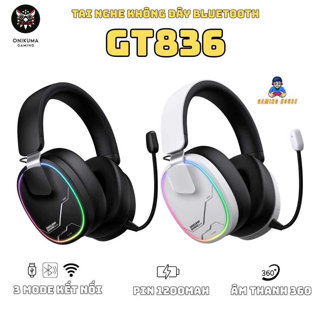 Tai nghe gaming Onikuma GT836