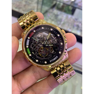 Đồng hồ cơ Starke Nam chính hãng - sk119bm automatic - màu vàng