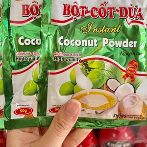 Combo 5 gói Bột cốt dừa Thành Phát. Bột cốt dừa Thành Phát gói 50g, nước cốt dừa đậm vị, sánh mịn