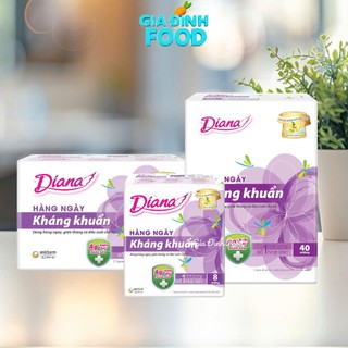 Băng Vệ Sinh Diana Sensi Hằng Ngày Kháng Khuẩn 8-20-40 miếng