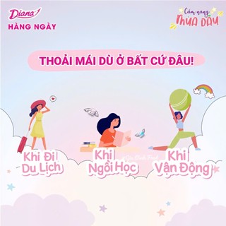 Băng Vệ Sinh Diana Sensi Hằng Ngày Kháng Khuẩn 8-20-40 miếng