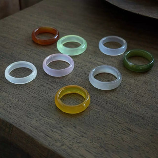 [ FREESHIP ] NHẪN ĐÁ MÃ NÃO BRAZIL NHIỀU MÀU – TĂNG VẬN KHÍ, HÚT TÀI LỘC , CÂN BẰNG NĂNG LƯỢNG- CHOU JEWELRY