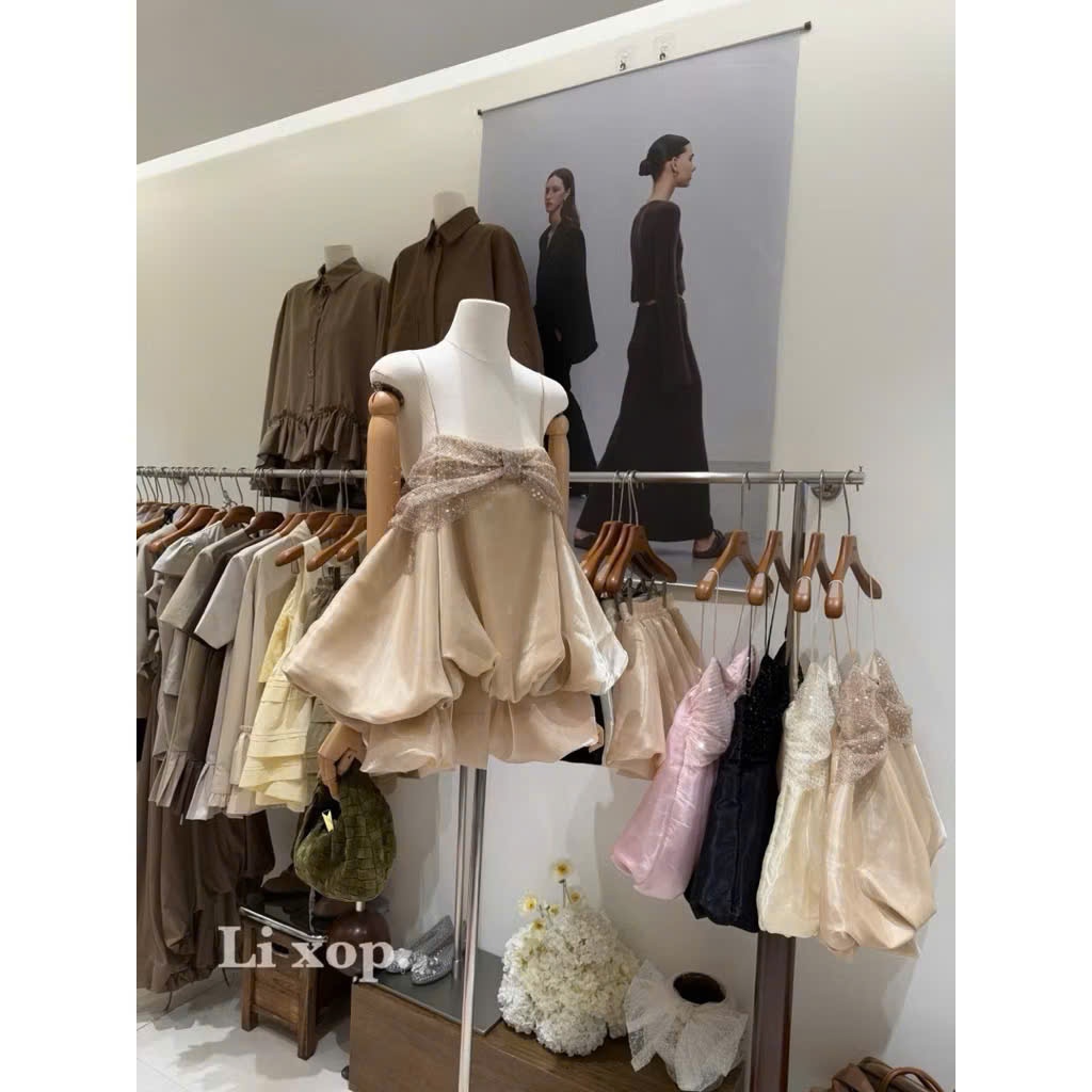 SET TƠ BÍ NƠ NGỰC CHÂN VÁY BÍ NGẮN SIÊU XINH CHAMIE