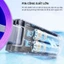 Quạt đeo cổ mini màn hình LED, quạt cầm tay đeo cổ siêu mạnh, quạt mini đeo cổ tích điện, quạt đeo cổ 199 cấp độ gió
