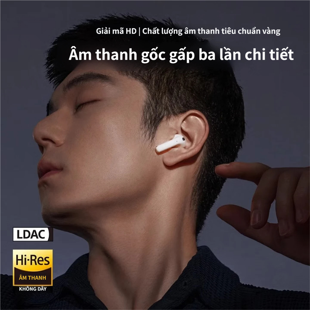 Tai Nghe Bluetooth In-Ear Không Dây Tai Nghe Chống Nước Fone Điều Khiển Cảm Ứng Có Mic HD Cho iOS/Android