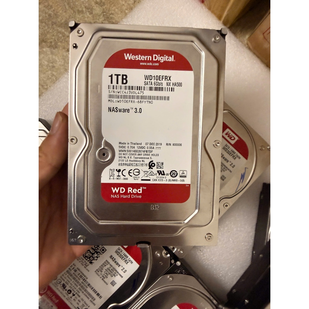 HDD, ổ cứng WD red, Black 1TB,2TB,3TB,4TB,6TB chuyên nas,pc hiệu năng cao(USED) | BigBuy360 - bigbuy360.vn