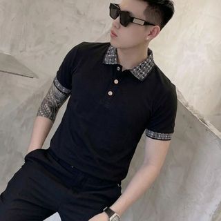 Áo Polo Nam Cao Cấp H_LUXURY – Áo Thun Nam Cổ Bẻ Tay Ngắn, Vải Cotton Co Giãn 4 Chiều, Thấm Hút Mồ Hôi.