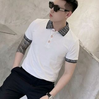 Áo Polo Nam Cao Cấp H_LUXURY – Áo Thun Nam Cổ Bẻ Tay Ngắn, Vải Cotton Co Giãn 4 Chiều, Thấm Hút Mồ Hôi.