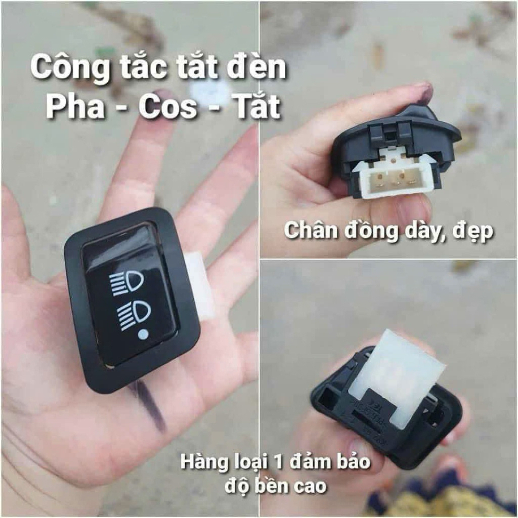 Công tắc đèn pha 3 chế độ