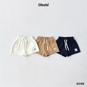 Quần Cộc, Quần Đùi Mùa Hè Khỏe Khoắn Thoáng Mát Cho Bé Trai Bé Gái Obebi 8-22KG QC88