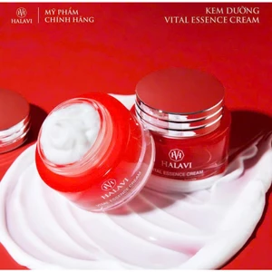 Kem chống nắng đa tầng + sữa rửa mặt Halavi Radiance BHA- Collagen+ kem Halavi Vital Essence Cream T