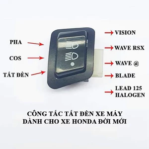 Công tắc đèn pha 3 chế độ