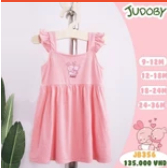 (9-14kg, 9-48M) Váy Cộc Tay Điệu Đà  Hoạ Tiết Đáng Yêu Bé Gái Dokma JB356 DB2768 DB2846