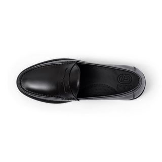 Giày loafer mũi tròn da bò cao cấp chính hãng FTTLeather,giày tây nam đế phíp khâu mckay FP002B040