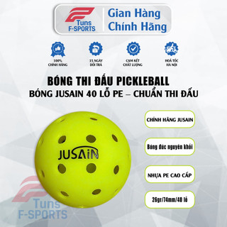 (Chính Hãng Jusain) Combo 3 bóng kèm hộp, bóng 40 lỗ nhựa PE cao cấp, đúc nguyên khối, chuẩn thi đấu