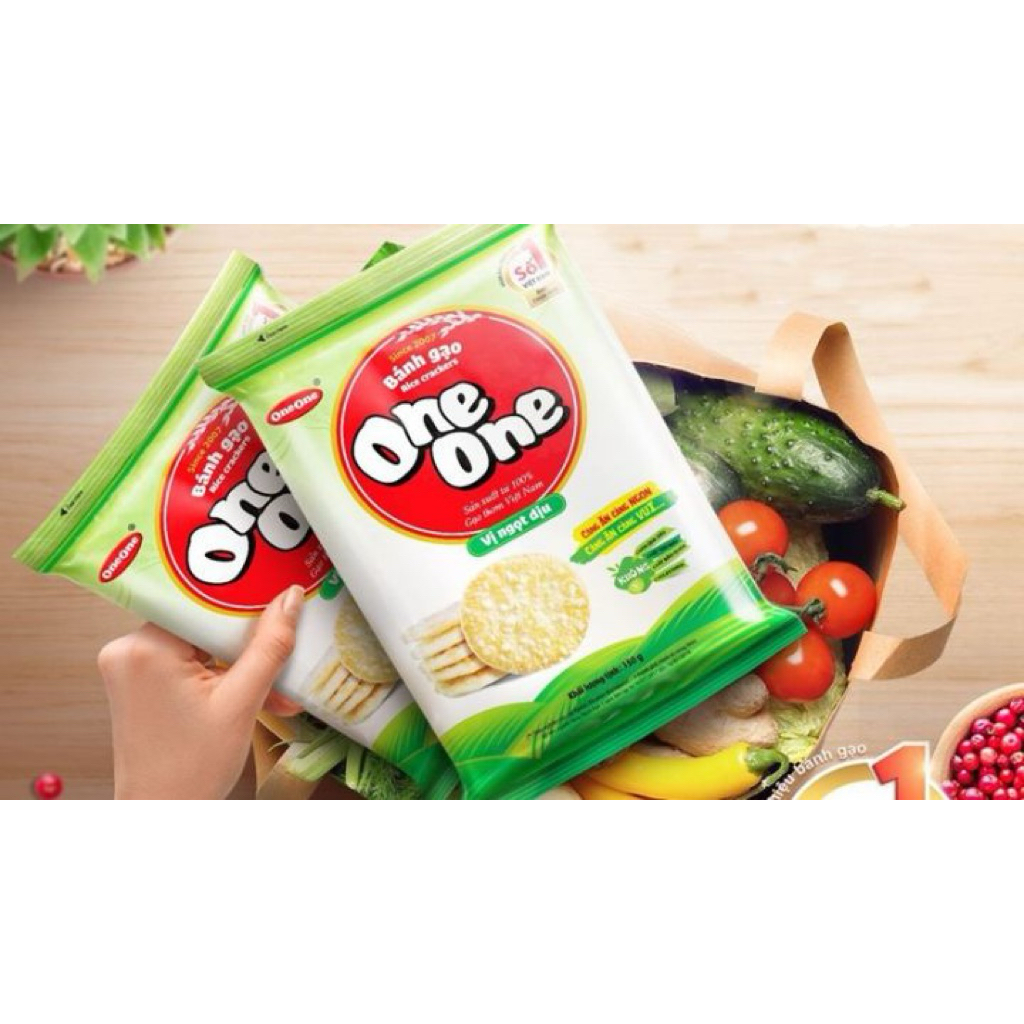 Bánh Gạo One One Vị Ngọt Dịu 150G Không Béo